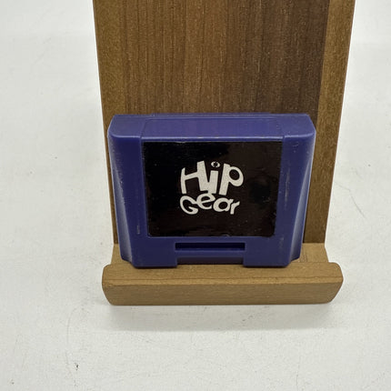 N64 Controller Nintendo 64 Memory Card - Tested CLEAN By Hip Gear Purple