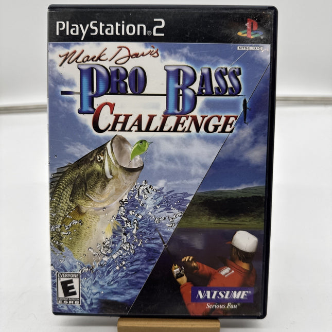 Mark Davis Pro Bass Challenge + Reg Card PS2 PlayStation 2 DD Complete CIB - ..
