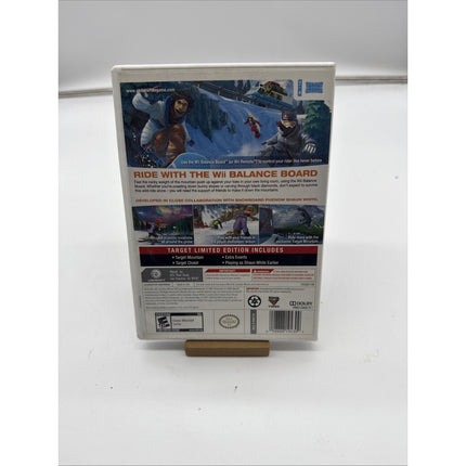 Shaun White Snowboarding Road Trip Nintendo Wii Tested Complete w/ Manual CIB