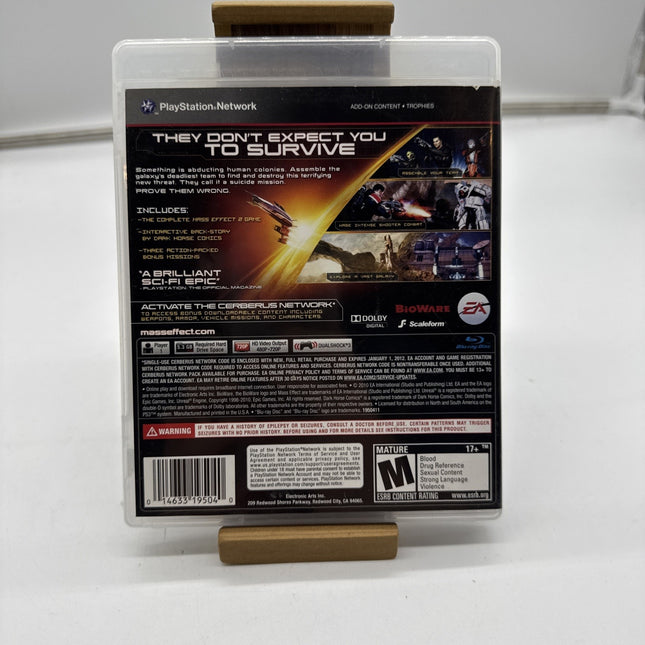 Mass Effect 2 PlayStation 3 PS3