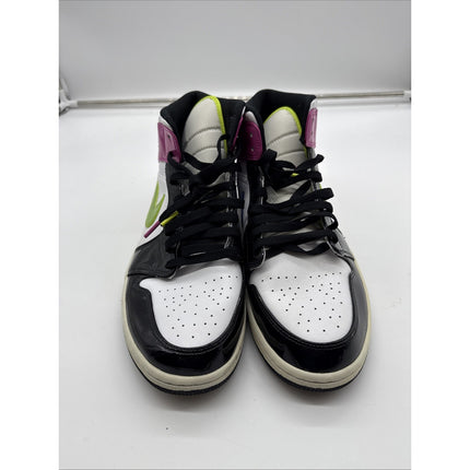 Size 13 - Air Jordan 1 SE Mid Cyber Active Fuchsia Pink Green