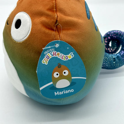 Squishmallow 7.5" Mariano Chameleon Soft Ombre Pet Lizard Plush BNWT 7 8
