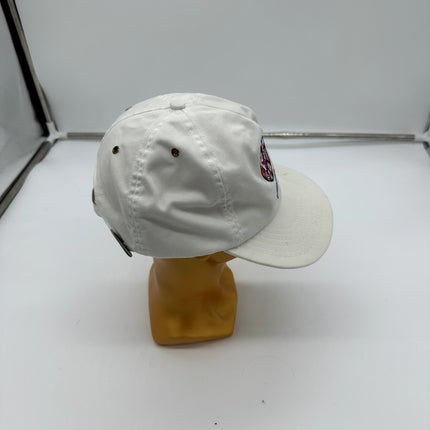 Vintage Epcot Center Flags of World Hat Strap Back Mickey Mouse Cap White