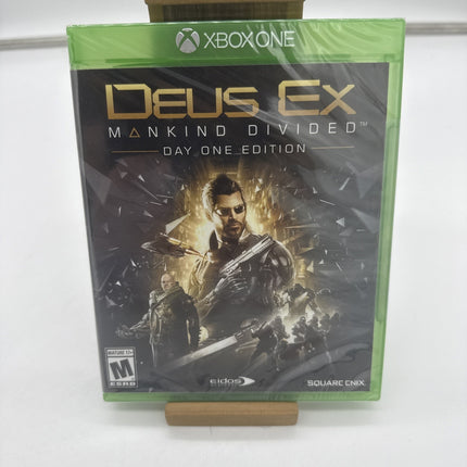 BRAND NEW-- Deus Ex: Mankind Divided--Day One Edition (Microsoft Xbox One, 2016)